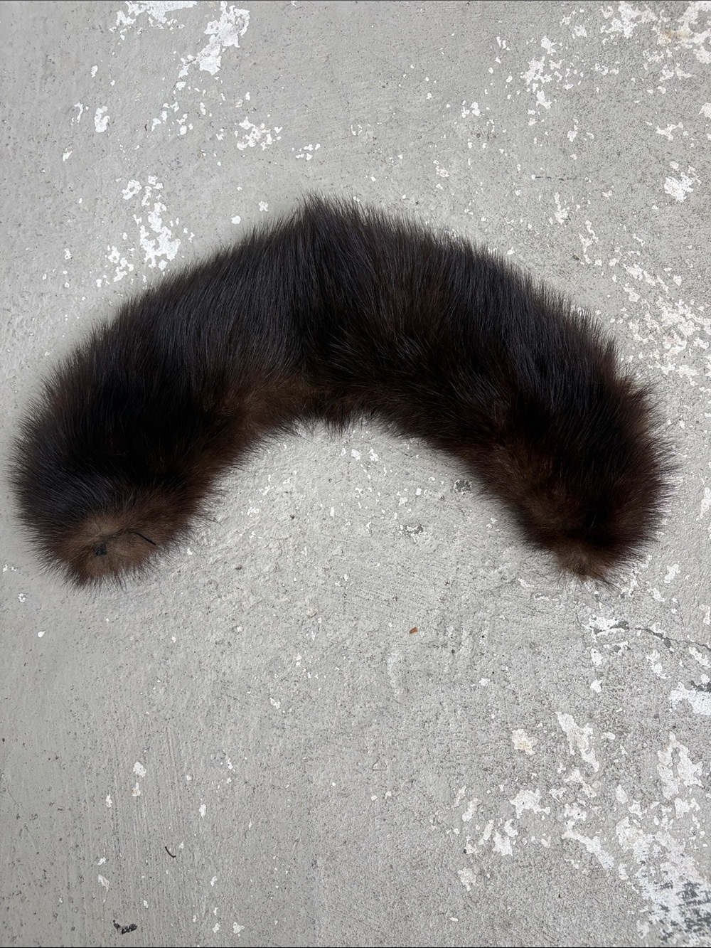 Vintage mink collar